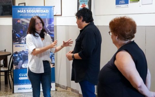 Soledad Martínez: “El objetivo principal de nuestro gobierno es cuidar y defender a los vecinos”