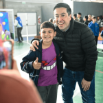Leo Nardini abrió las vacaciones de invierno en Malvinas Argentinas
