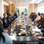 Mariel Fernández encabezó una nueva reunión de trabajo de la Mesa de Política Criminal